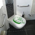 Exemple de stickers muraux: La grenouille sort du trou (Thumb)